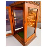 Small Wood Display Cabinet