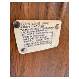 Small Wood Display Cabinet