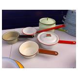 Vintage Enamelware Lot