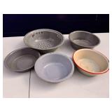 Vintage Enamelware Lot