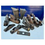 Wood planer Lot - Craftsmen, Stanley, Bedrock