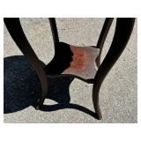 Two Wood Side Tables