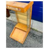 Lighted Vitamins display cabinet