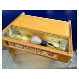 Lighted Vitamins display cabinet