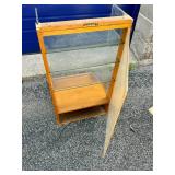 Lighted Vitamins display cabinet