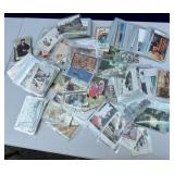 Box of Vintage Post Cards