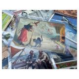 Box of Vintage Post Cards