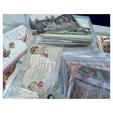 Box of Vintage Post Cards