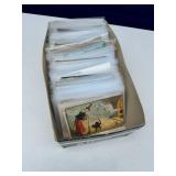 Box of Vintage Post Cards
