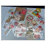 Box of vintage Valentines Cards