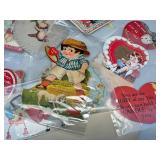 Box of vintage Valentines Cards