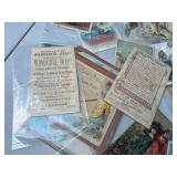 Box of Victorian Trading Cards