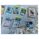 Vintage postcards and trading card lot.