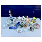 Misc. Vintage Planter, plus extras lot