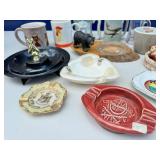 Coffee Mugs and Ashtray Lot