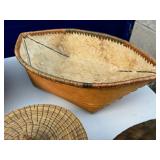 Handmade and Native American Baskets and Bowls.