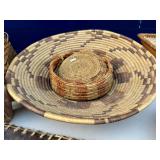 Handmade and Native American Baskets and Bowls.
