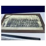 Framed Fight Card at the Stillwater Armory and Picture Lot