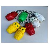 Vintage Owl Blow Mold String Lights