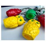 Vintage Owl Blow Mold String Lights