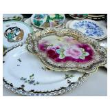 Vintage plate, coffee & tea cup lot