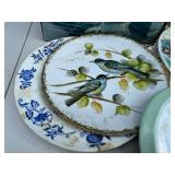 Vintage plate, coffee & tea cup lot