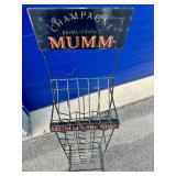 Mumm Champagne Bottle Rack