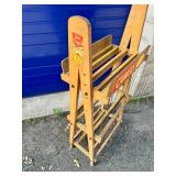 Vintage Camel Cigarette Wood Display Stand