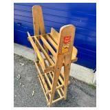 Vintage Camel Cigarette Wood Display Stand