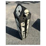 Skeleton wooden cabinet