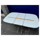 Vintage Drop Leaf Crome Formica Table