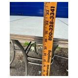 Vintage Drop Leaf Crome Formica Table