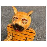 Set of 4 Hand Carved Children