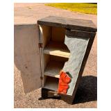 Japanese Geisha Wood Cabinet