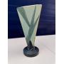 1920's Frank Ferrell Roseville Triangle Pottery Vase
