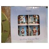 Nutcracker stoneware plates and mug...