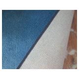6"×8" Blue area rug (could use a l...