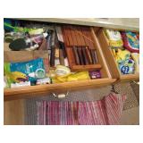 (2) kitchen drawers of content from...