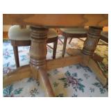 Vintage Wood dual style oblong pede...