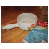 Lot of double burner style pots and...