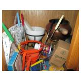 Lot of double burner style pots and...