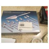 13pc silver plated Olde Copenhagen ...