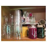 Assortment of coffee mugs, Canning ...