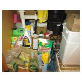 All cleaners and supplies under kit...