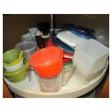 Large assortment of Tupperware and ...