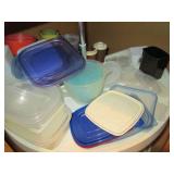 Large assortment of Tupperware and ...