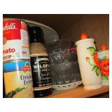 Variety of Cut glass bowls, trays, ...