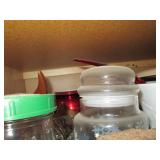 Variety of Cut glass bowls, trays, ...