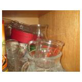 Variety of Cut glass bowls, trays, ...