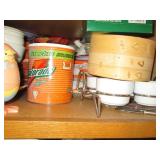 Huge collection of stoneware mugs, ...